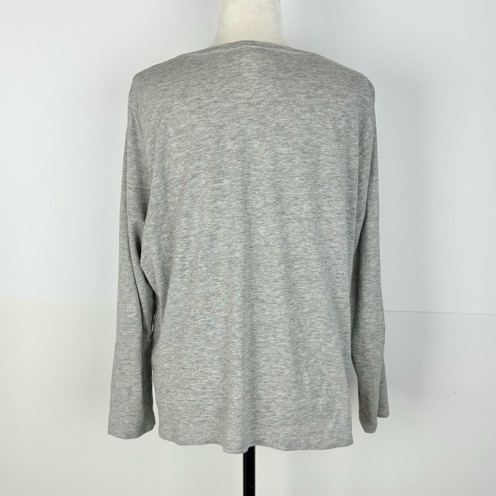 H&M grey long-sleeved t-shirt - Picture 4 of 6
